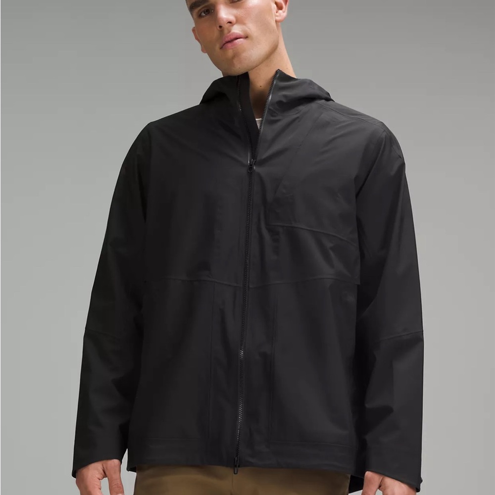 Lululemon - Waterproof Full-Zip Rain Jacket - Black